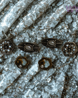Moonlit Tribal Set of Studs