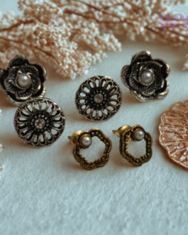 Heritage Floral Pearl Set