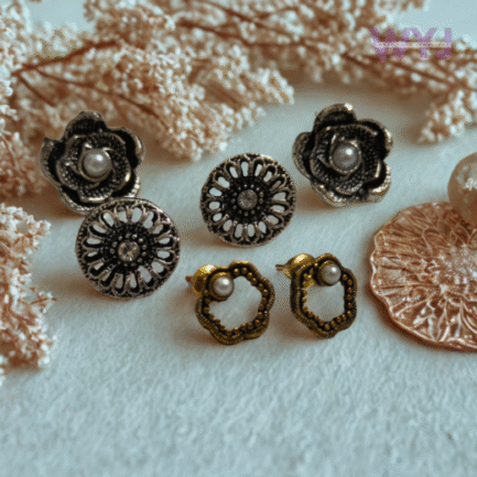 Heritage Floral Pearl Set