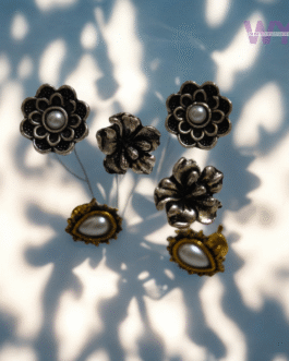 Vintage Pearl Drape Earrings