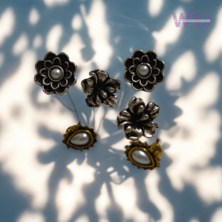 Vintage Pearl Drape Earrings
