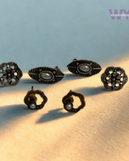 Meenakari Jhumka Earrings