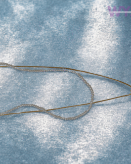 Elegant Dual-Layer Gold & Pearl Chain Necklace