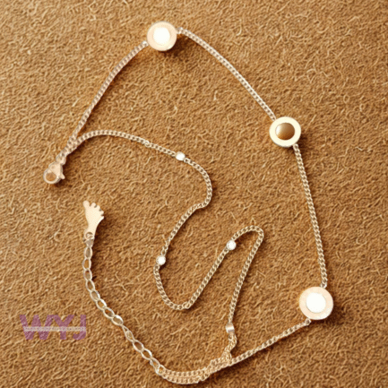Duo Charm 2-in-1 Bracelet & Anklet Set Image Filename: 8.png