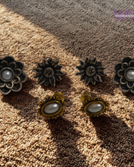Rustic Blossom Studs Combo