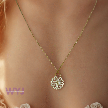 Romantic Hearts 2-in-1 Necklace Set - Image 2