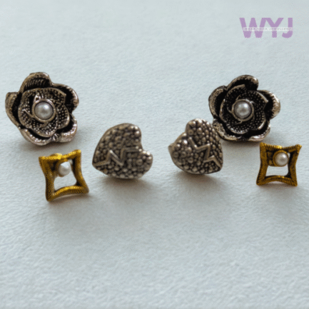 Golden Garden Oxidised Set