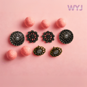 Royal Grid & Floral Oxidised Set