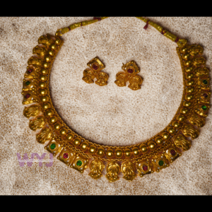 Necklace with Earring Antique Temple | WYJ