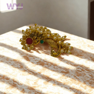 Maharashtrian Nath Traditional Pearl Peacock