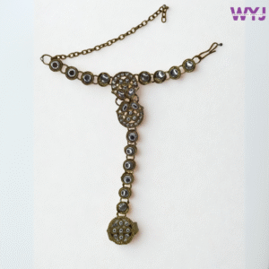 Antique Polki-Style Statement Haath Phool Bracelet